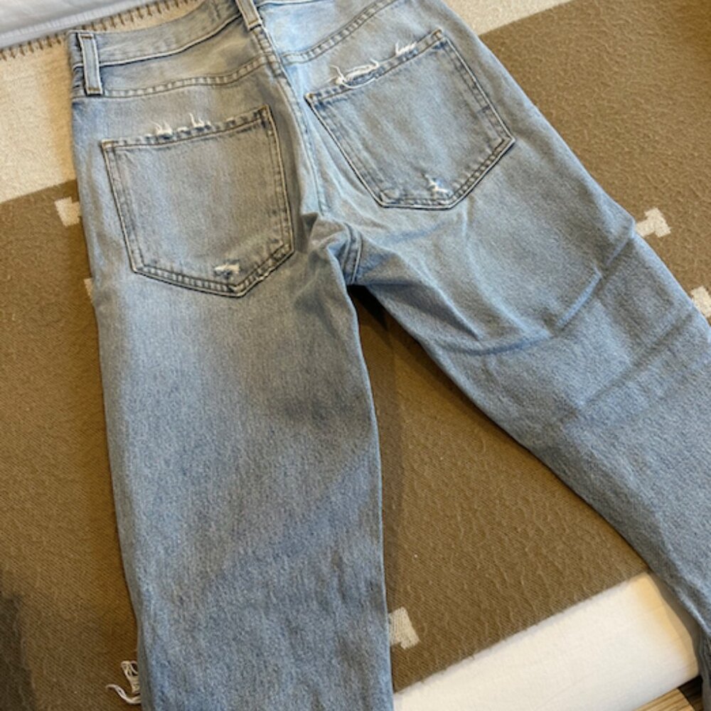 Agolde Riley High Rise Cropped Jeans - Picture 2 of 2